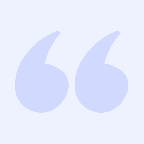Quote Icon Blue